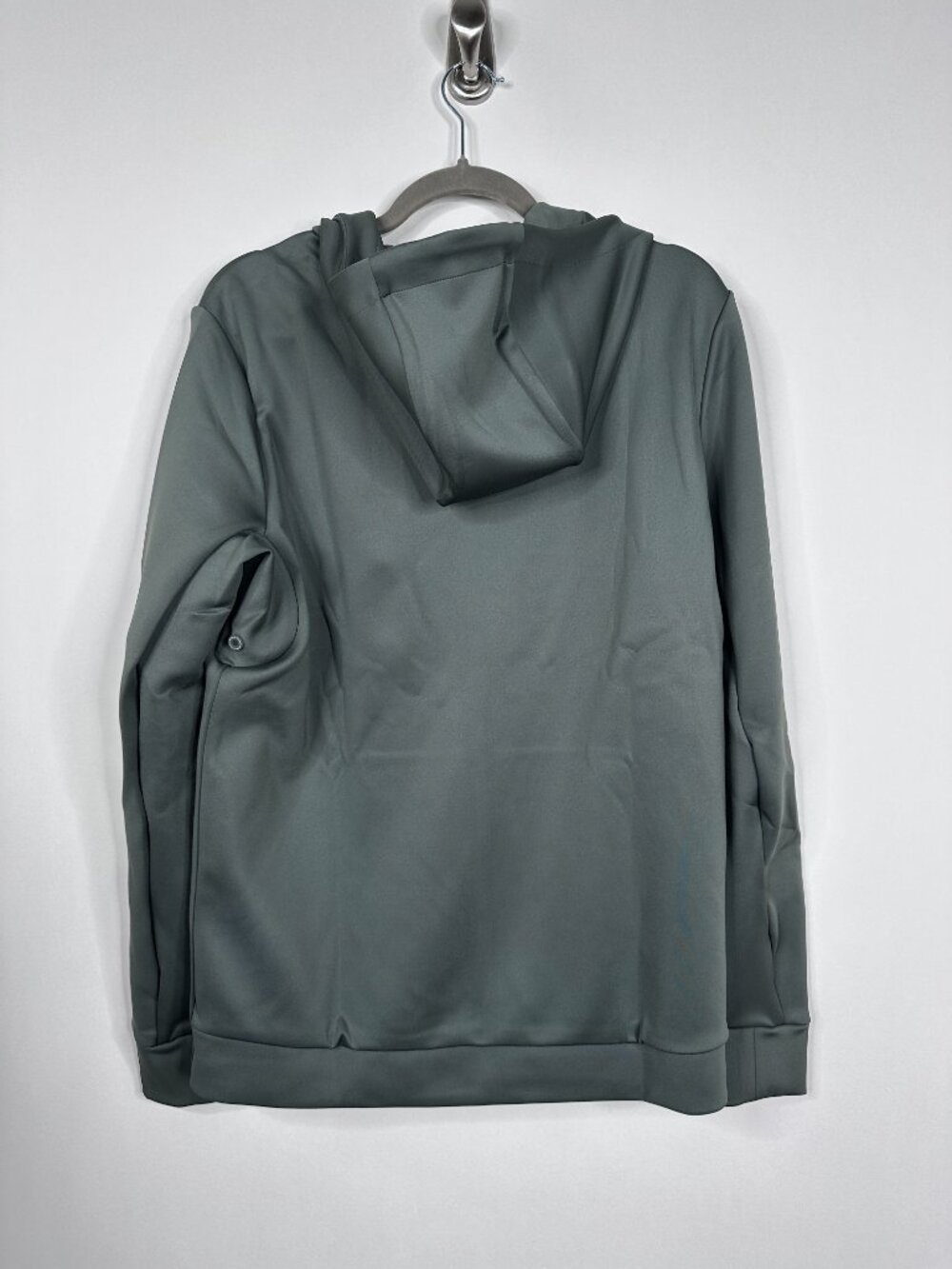 NWT Endeavor Athletic Mens The Dynamic Warmup Hoodie Olive M Cooling Performance - Picture 4 of 9